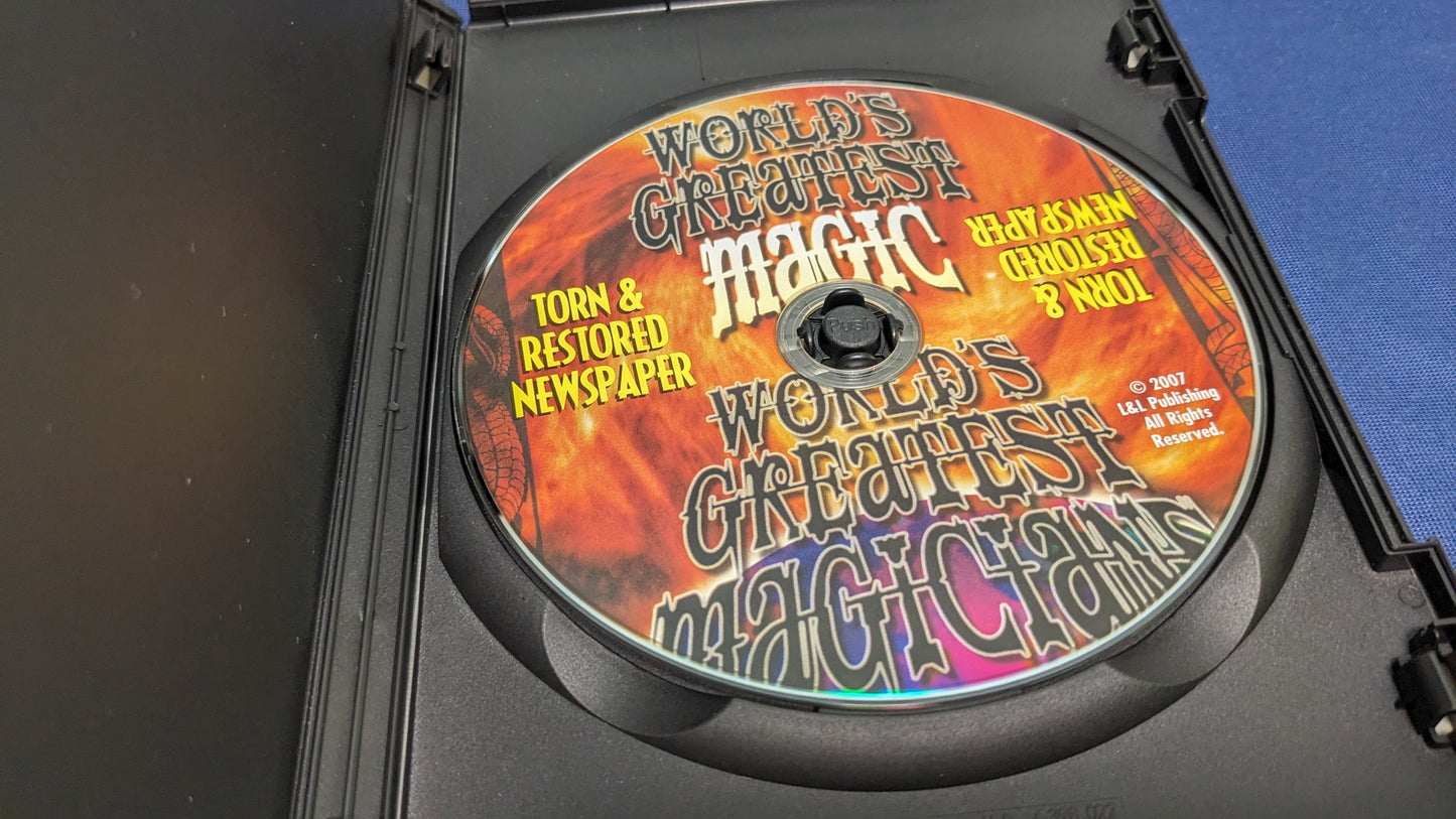 【中古:状態A】TORN & RESTORED NEWSPAPER