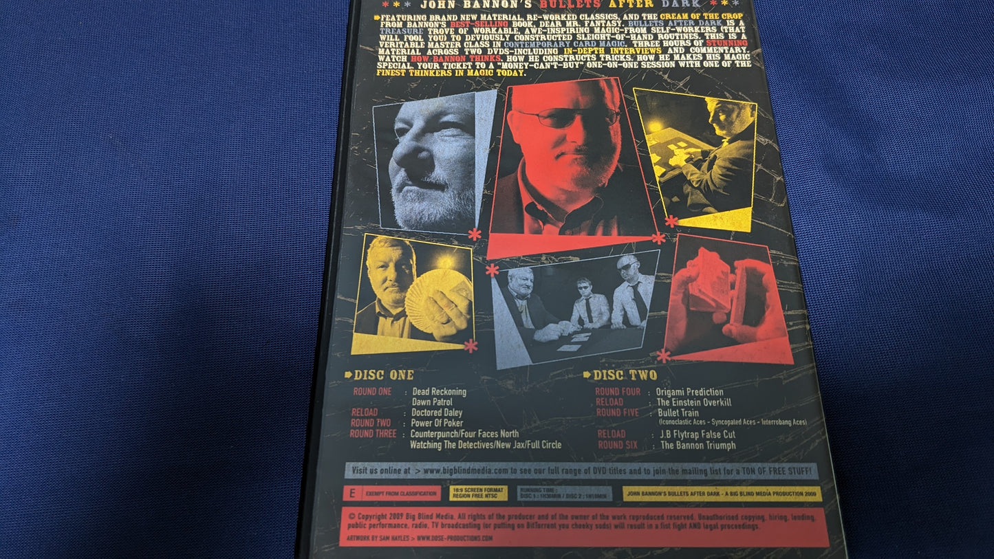 【中古:状態A】BULLETS AFTER DARK