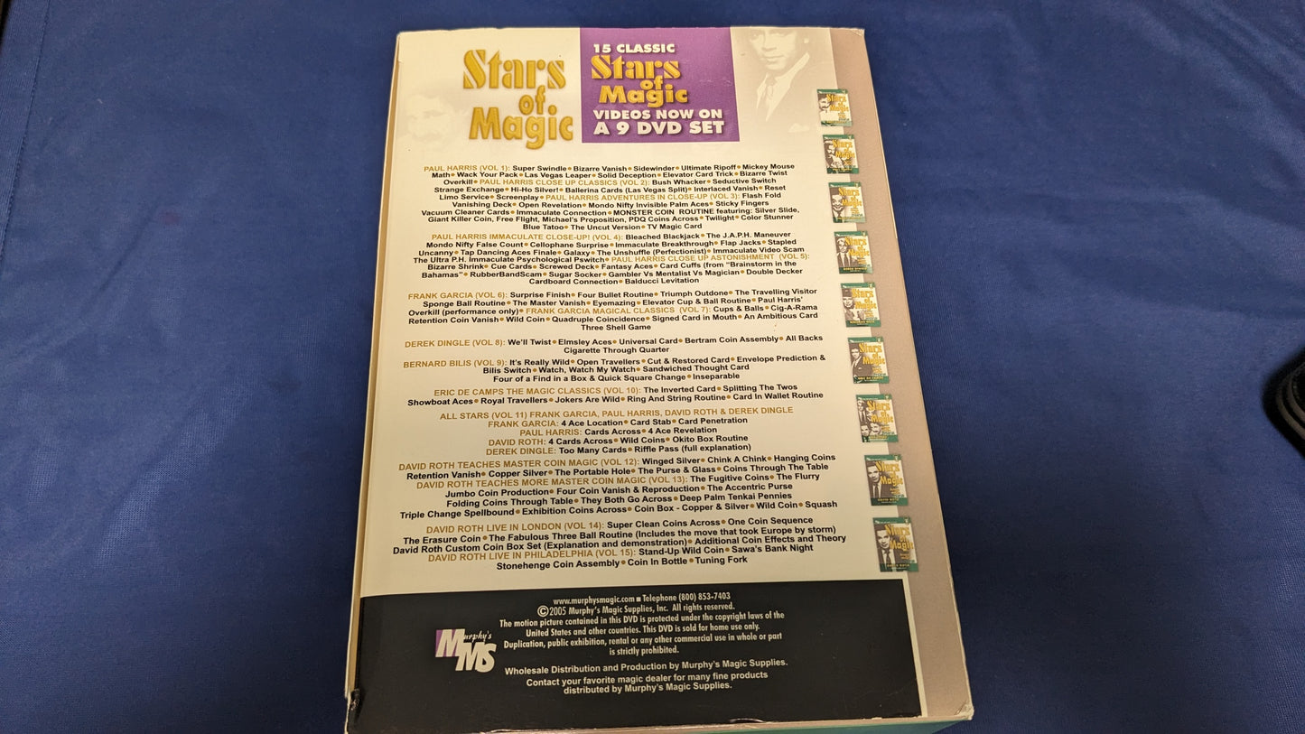 【中古:状態A】Stars of Magic DVD's