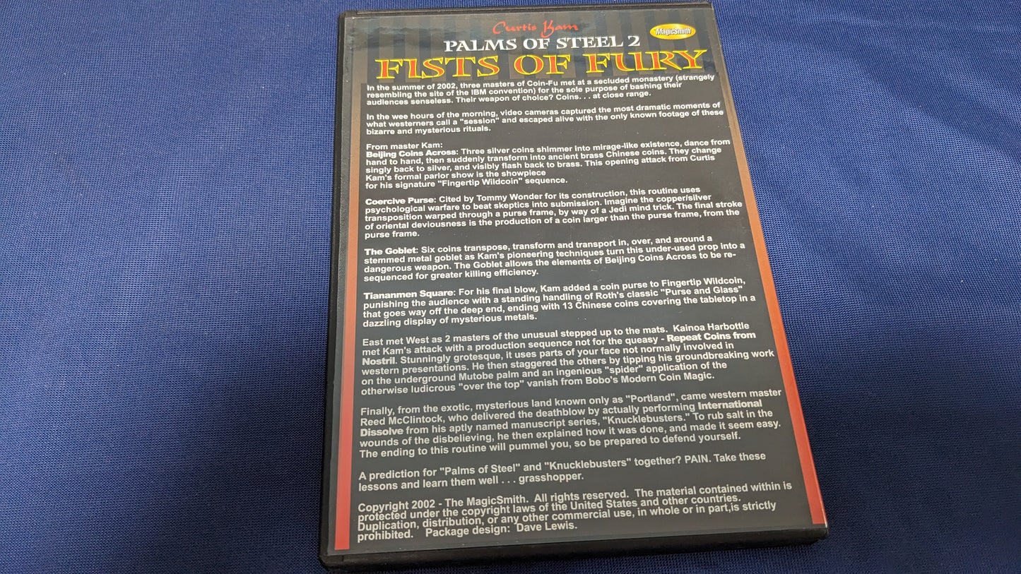 【中古:状態B】FIST OF FURY