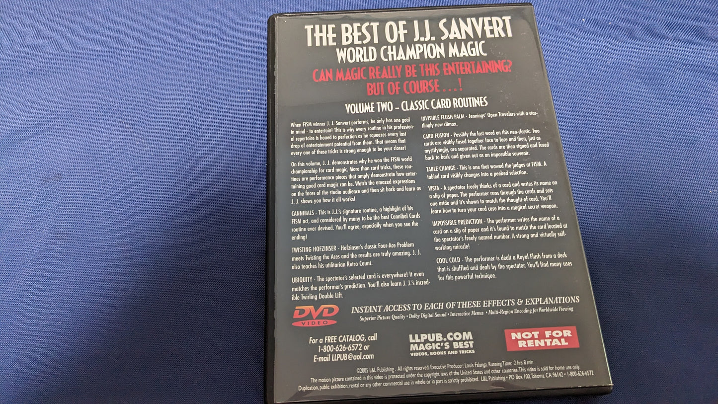 【中古:状態A】Jean-JacquesSanvertvolumetwo