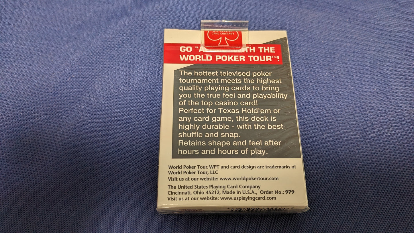 【中古:状態S】Bee World Poker Tour プレイングカード