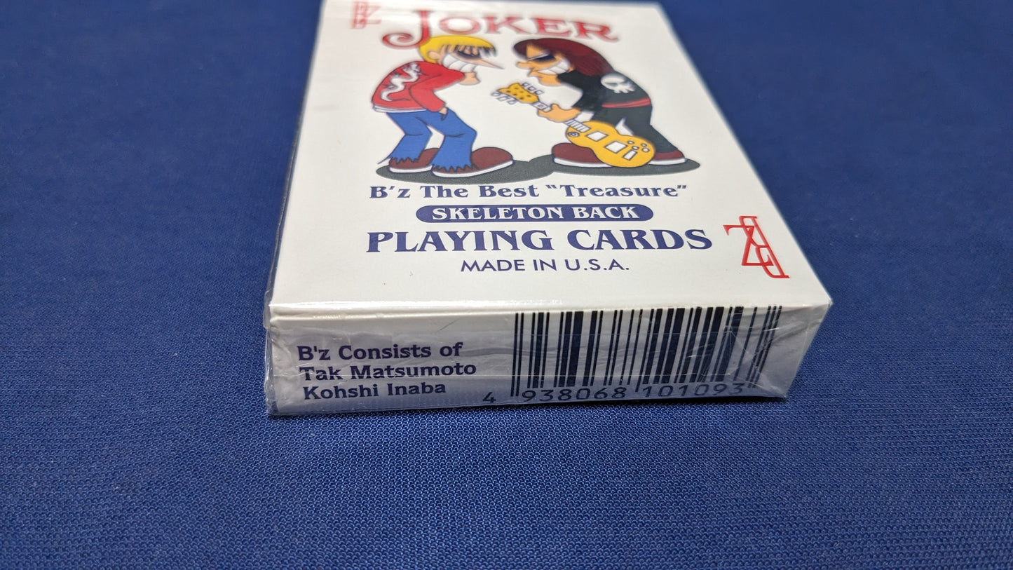 【中古:状態S】B'zプレイングカード(青)