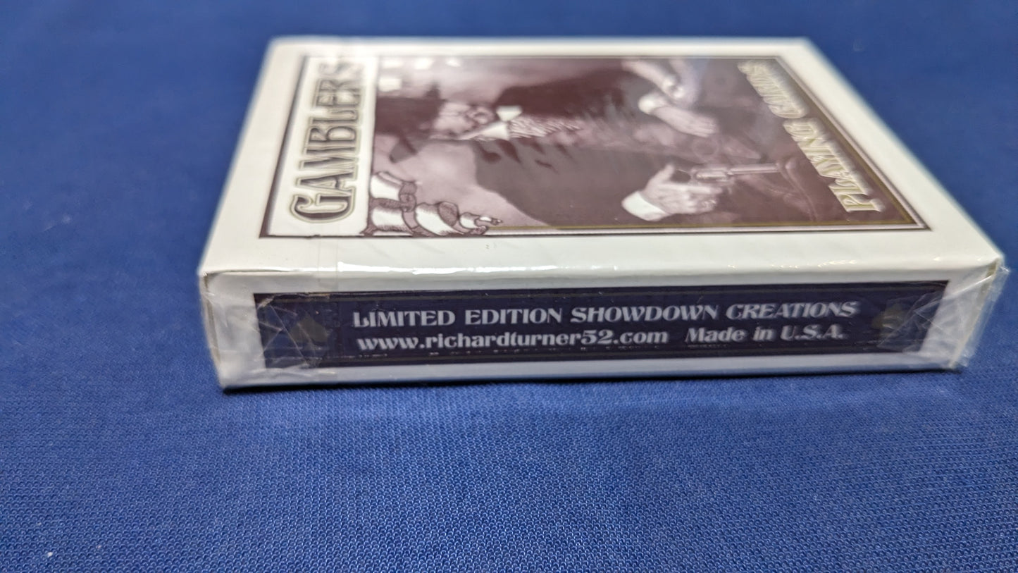 【中古:状態S】Gamblers Playing Cards -Richard Turner
