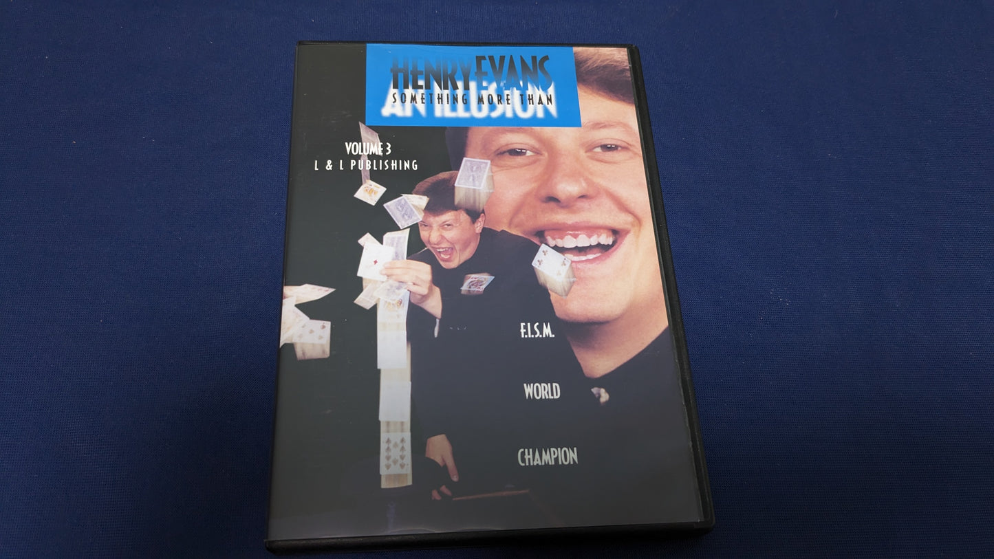 【中古:状態A】SOMETHING MORE THAN AN ILLUSION vol.3 (Henry Evans)