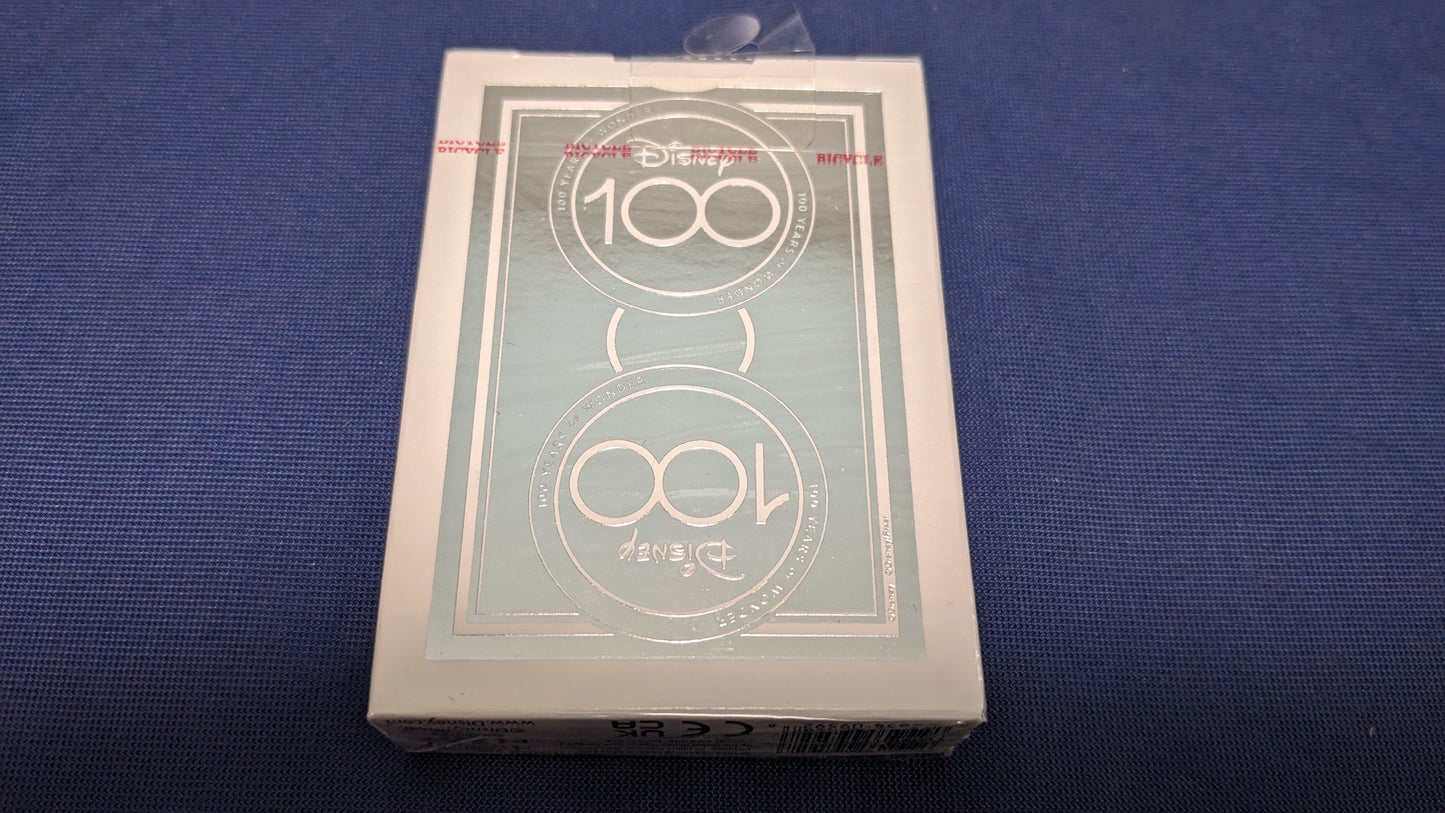 【中古:状態S】Bicycle ディズニー 限定版 100周年記念トランプ