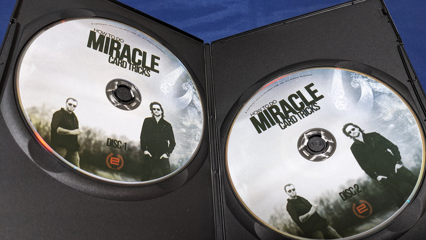 【中古:状態A】How To Do Miracle Card Tricks by Ellusionist