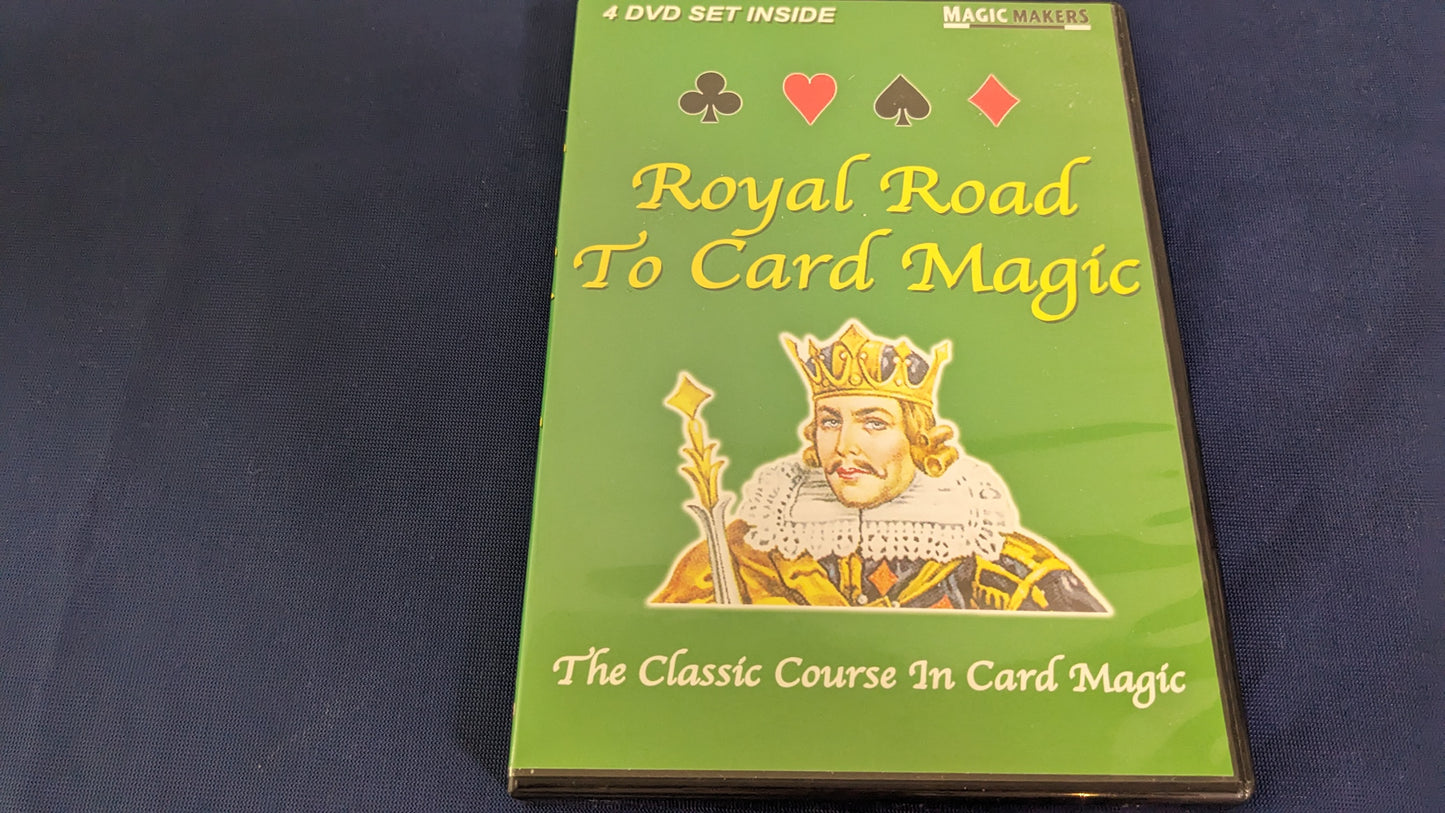 【中古:状態A】royal road to card magic DVD