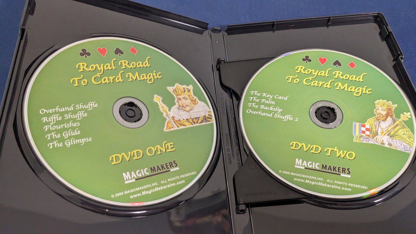 【中古:状態A】royal road to card magic DVD