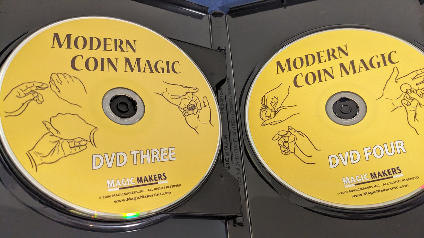 【中古:状態A】Modern Coin Magic DVD