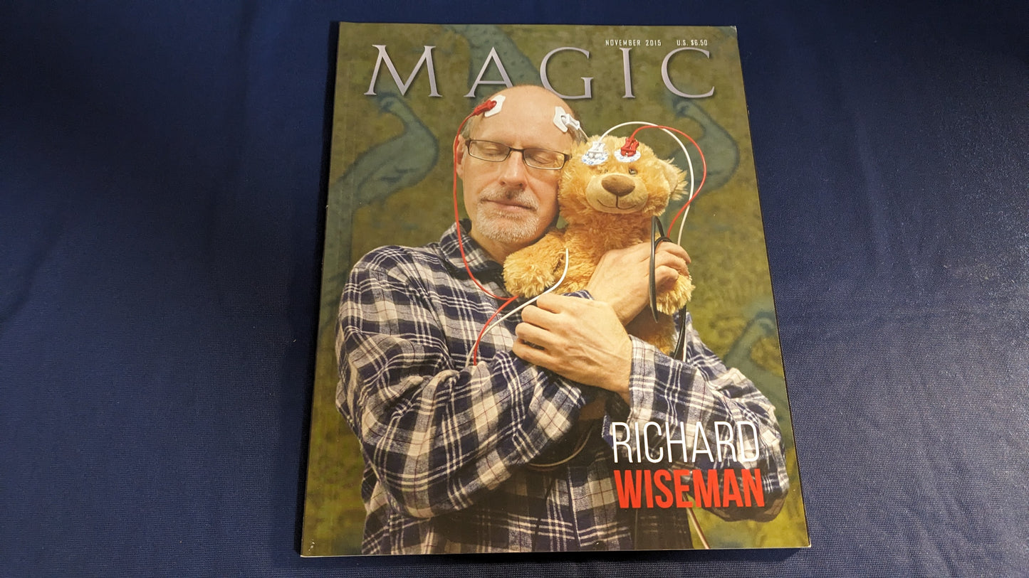 【中古:状態A】Magic Magazine 2015年11月号