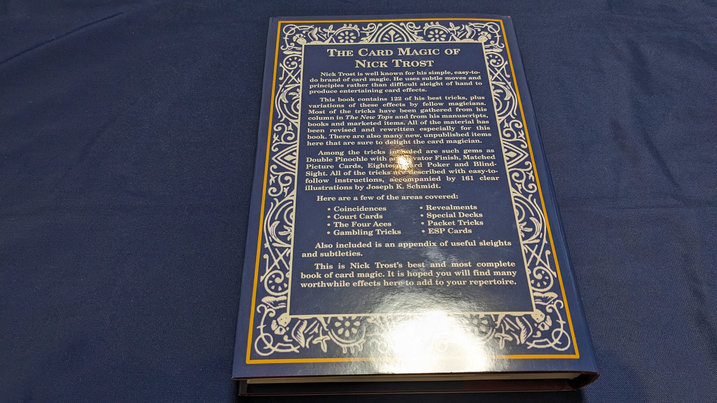【中古:状態B】Card Magic of Nick Trost - Book(洋書)