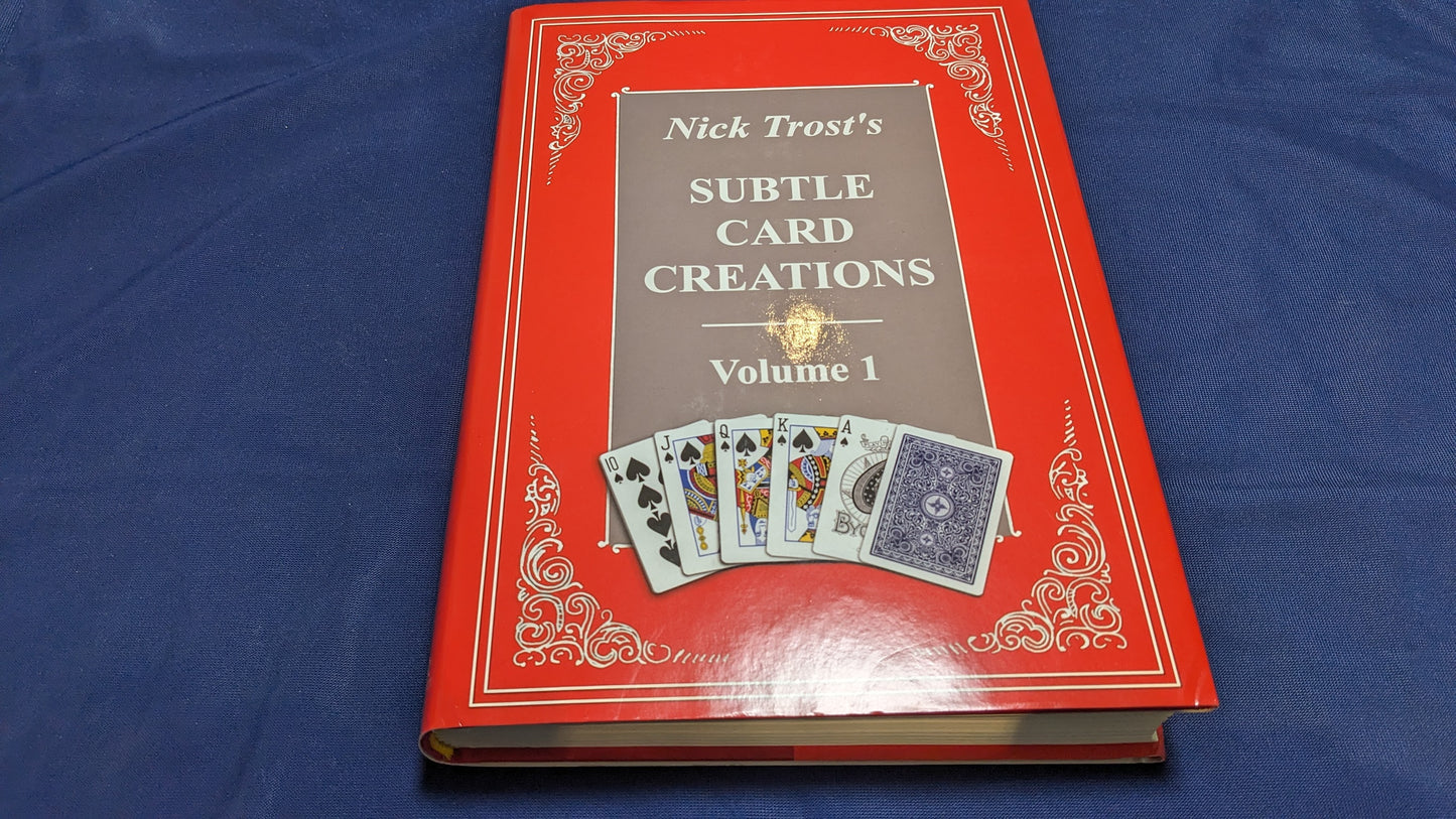 【中古:状態A】Subtle Card Creations of Nick Trost Volume 1(洋書)