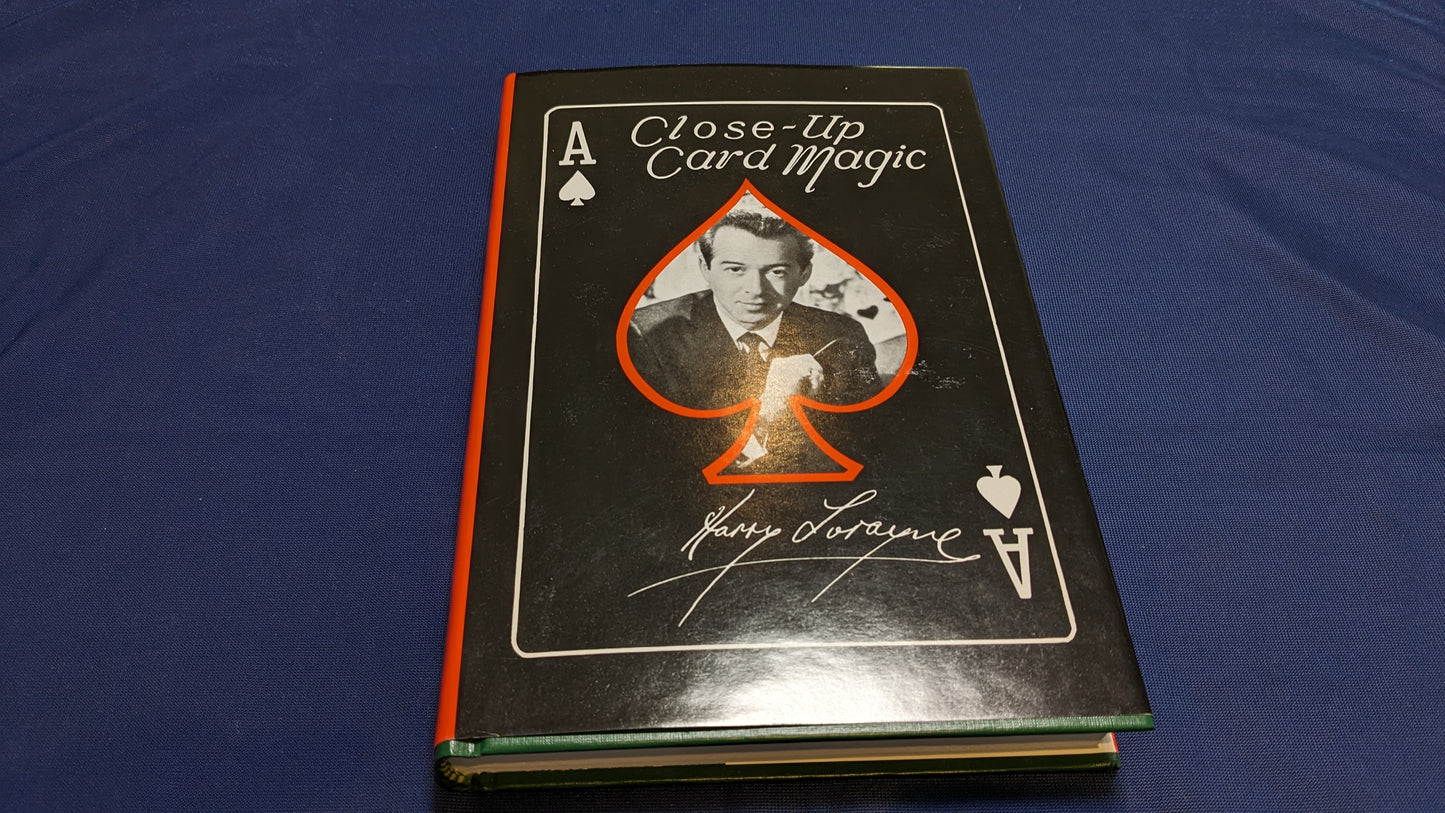 【中古:状態A】CLOSE-UP CARD MAGIC HARRY LORAYNE(洋書)