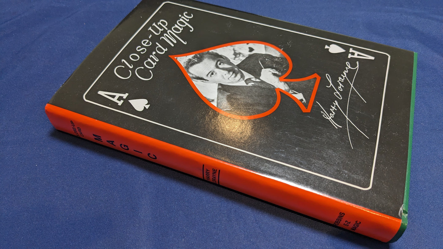 【中古:状態A】CLOSE-UP CARD MAGIC HARRY LORAYNE(洋書)