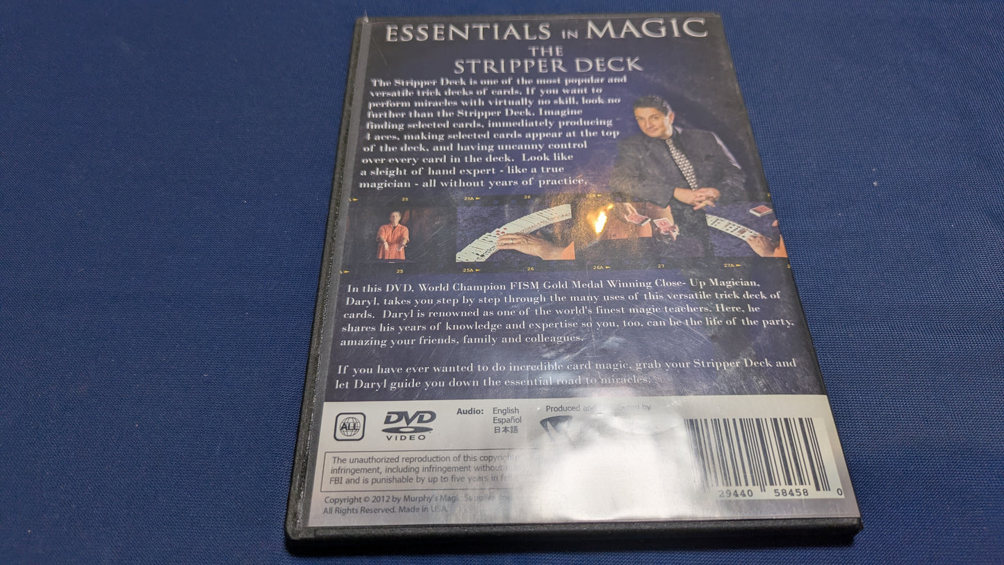 【中古:状態B】Essentials in Magic: The Stripper Deck