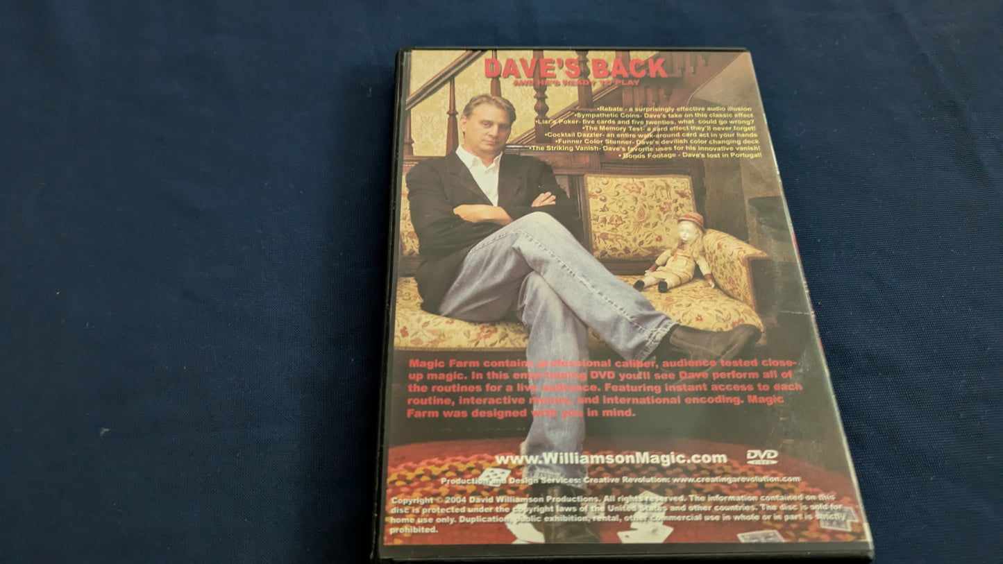 【中古:状態B】Magic Farm David Williamson, DVD