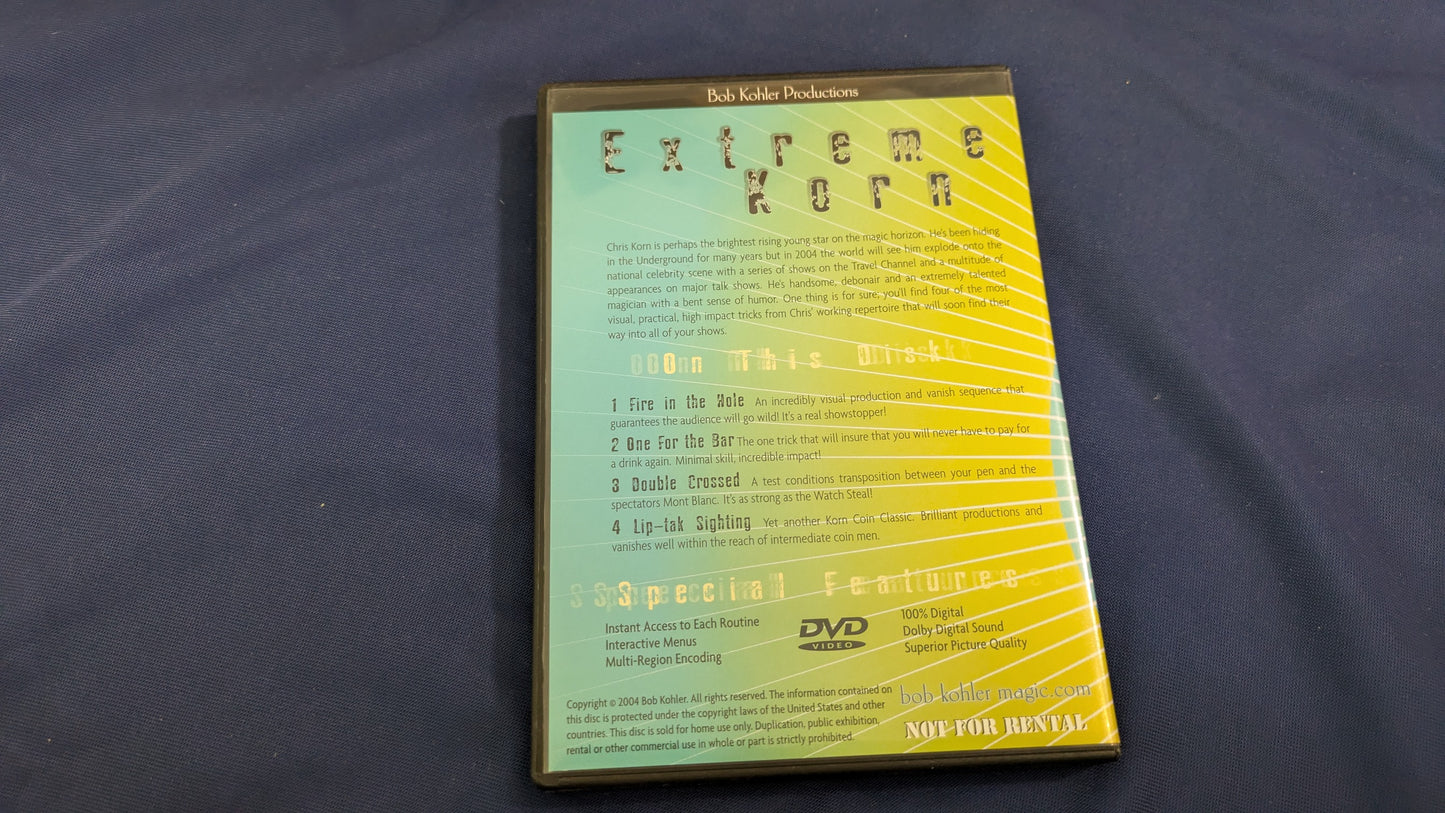 【中古:状態A】Extreme Korn by Chris Korn