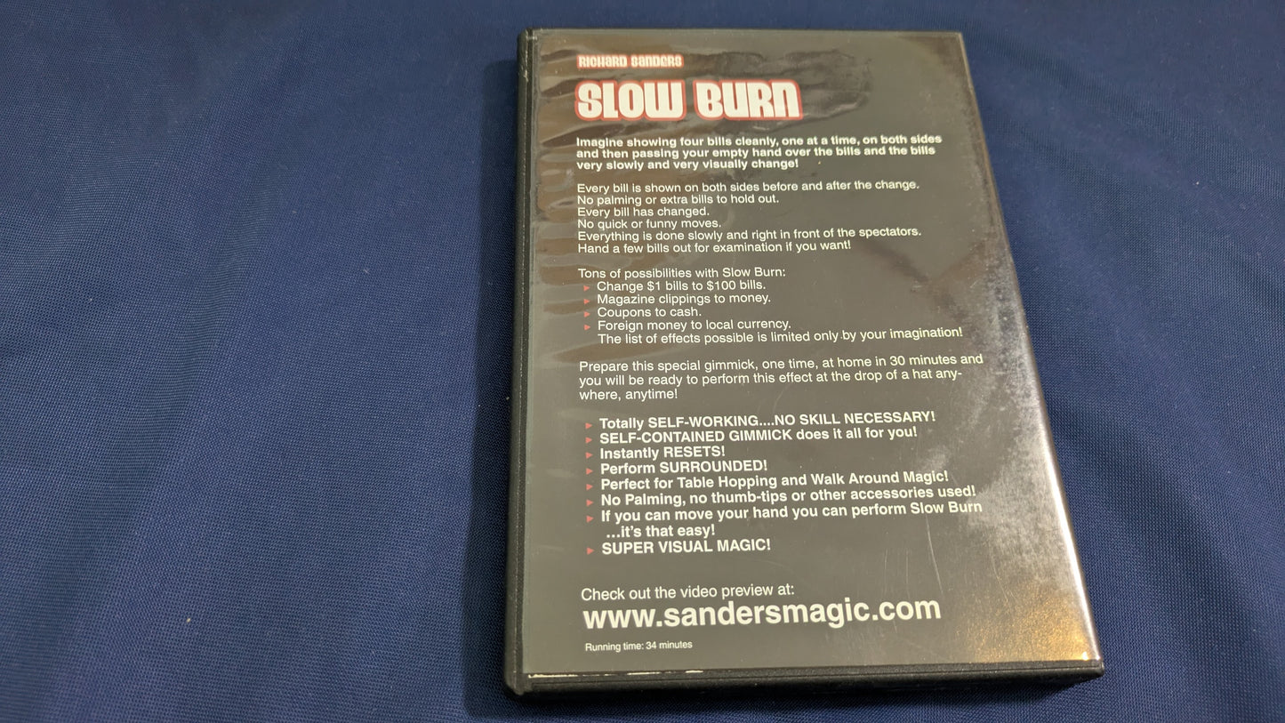 【中古:状態B】Slow Burn RICHARD SANDERS