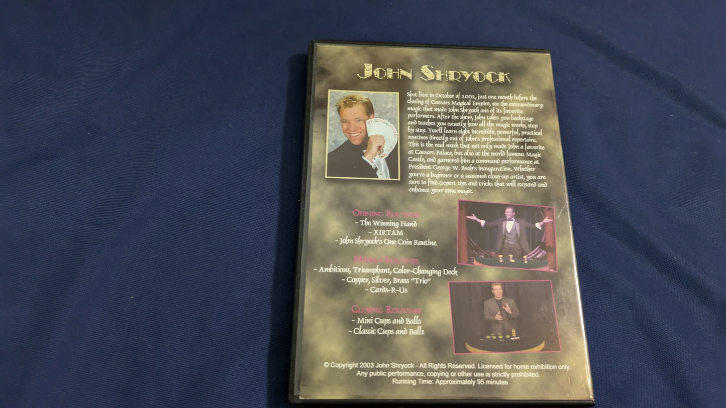 【中古:状態A】Live at Caesars Magical Empire
