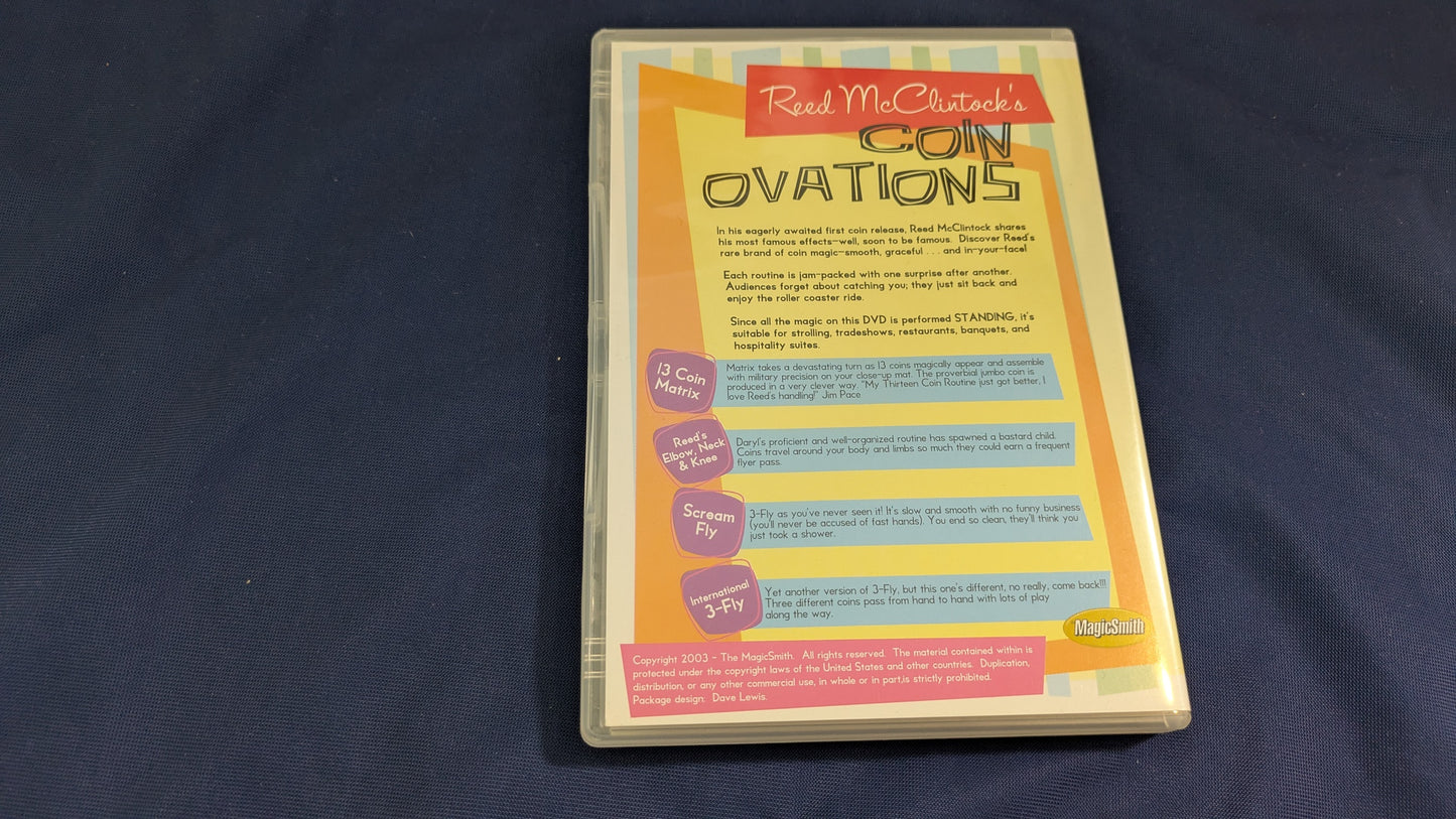 【中古:状態A】Coin Ovations by Reed McClintock