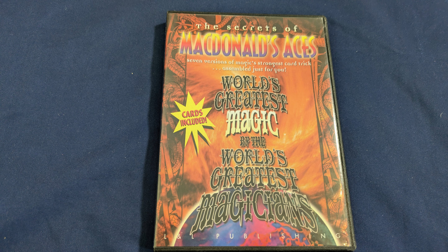 【中古:状態A】MACDONALD's ACES(DVDのみ)