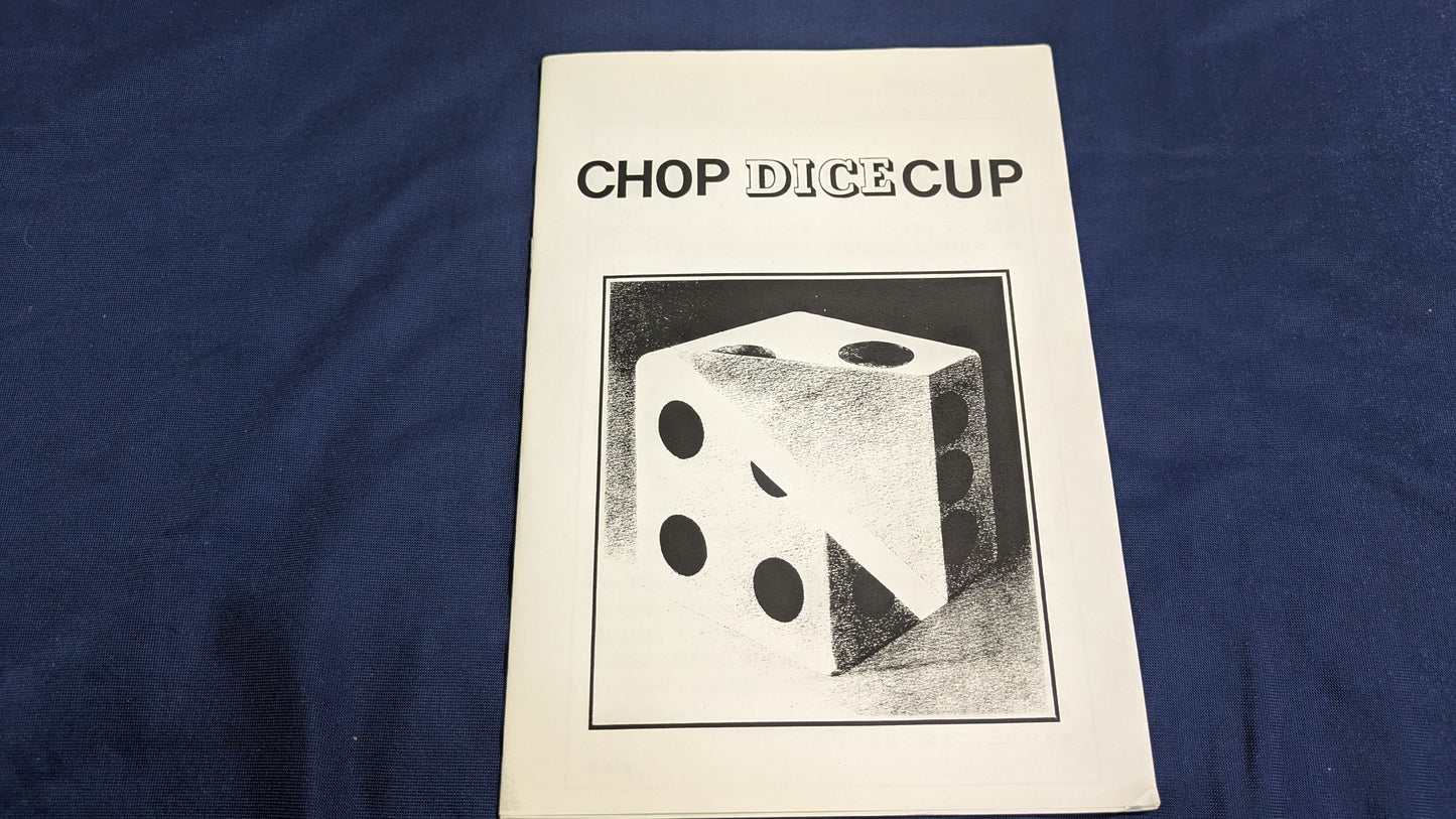 【中古:状態B】CHOP DICE CUP