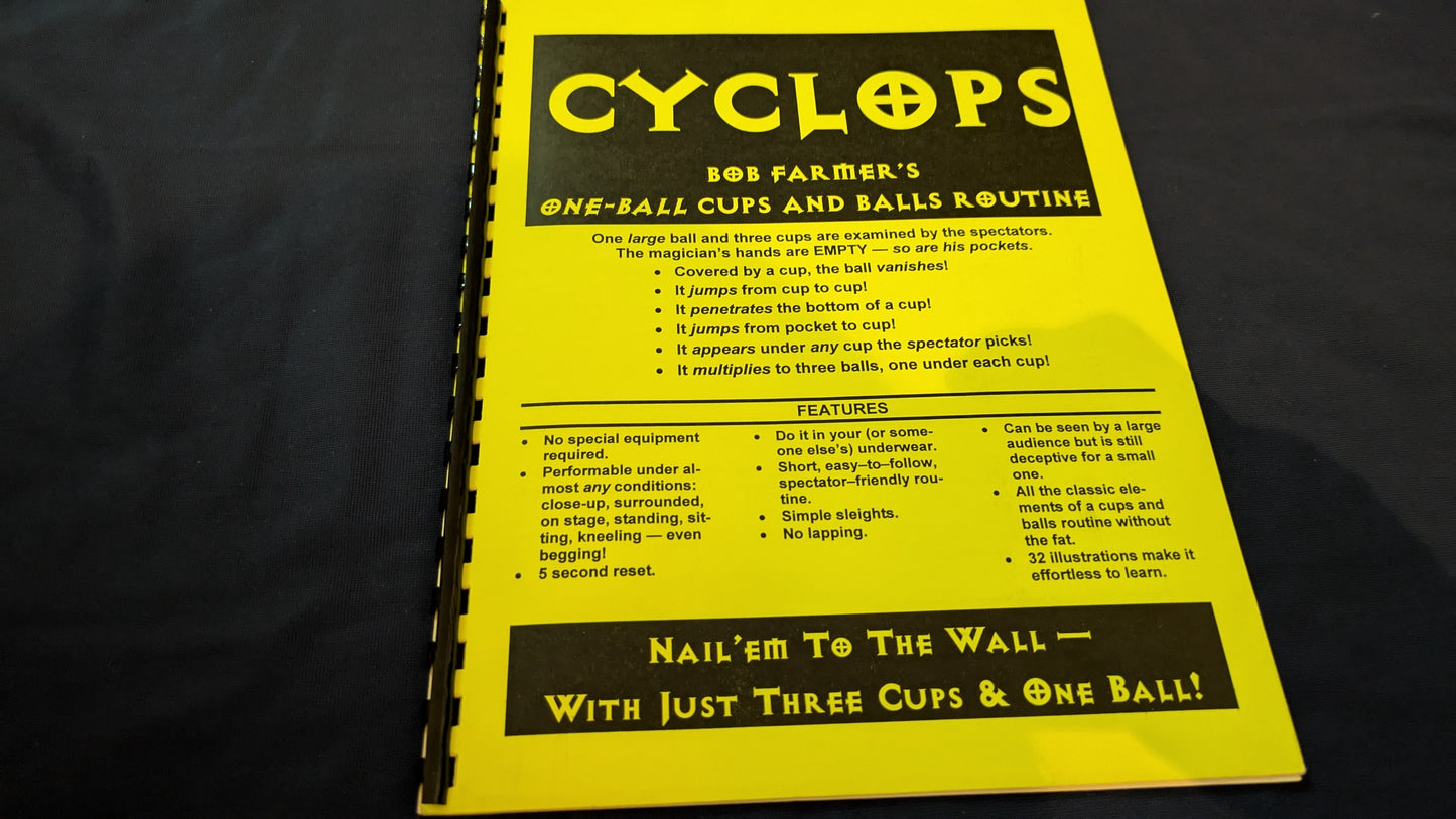 【中古:状態A】Cyclops by Bob Farmer(洋書)