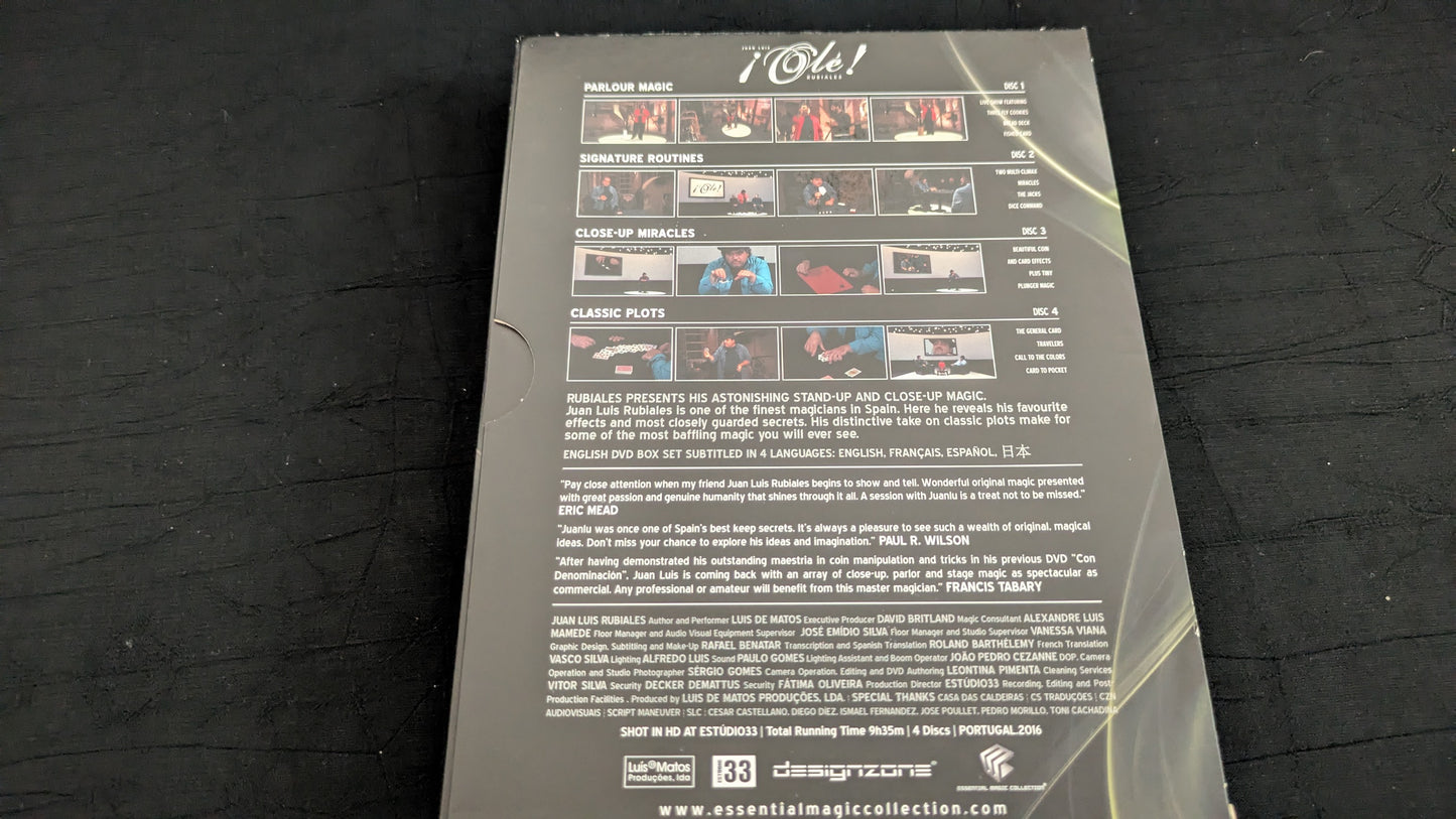 【中古:状態A】OLE (4 DVD Set) by Juan Luis Rubiales