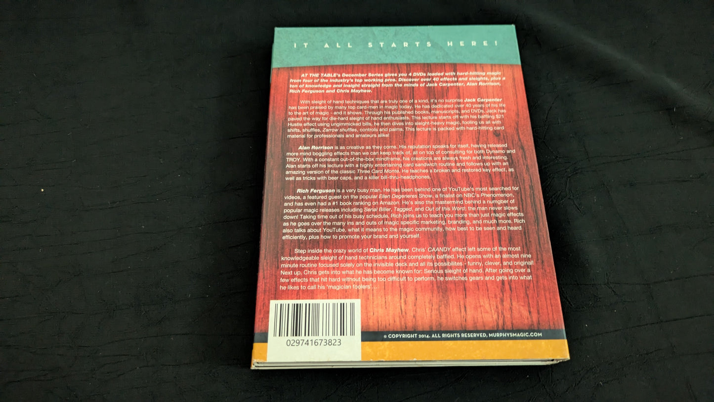 【中古:状態A】At the Table Live Lecture Series - Season 7