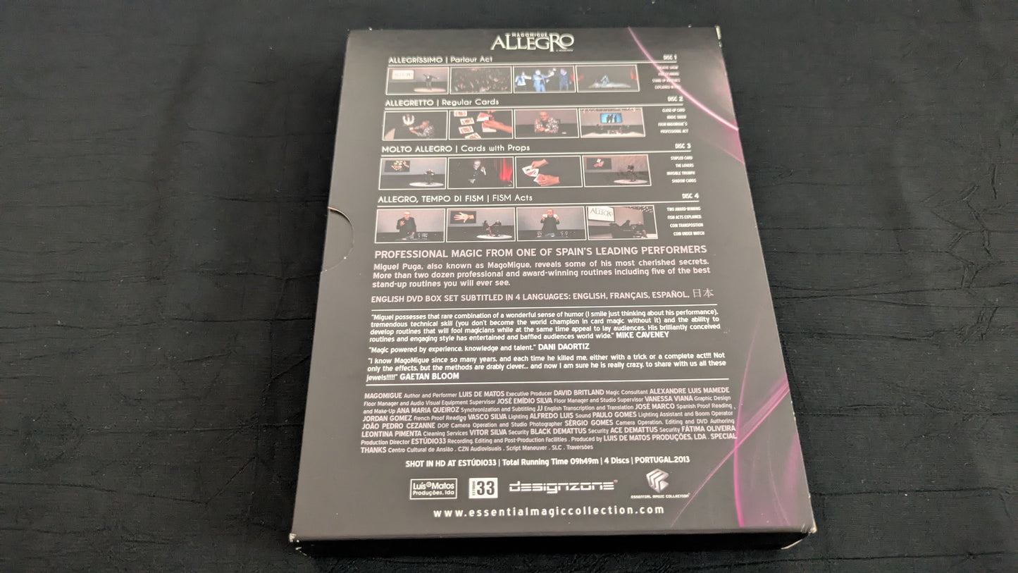 【中古:状態A】Allegro by Mago Migue and Luis De Matos