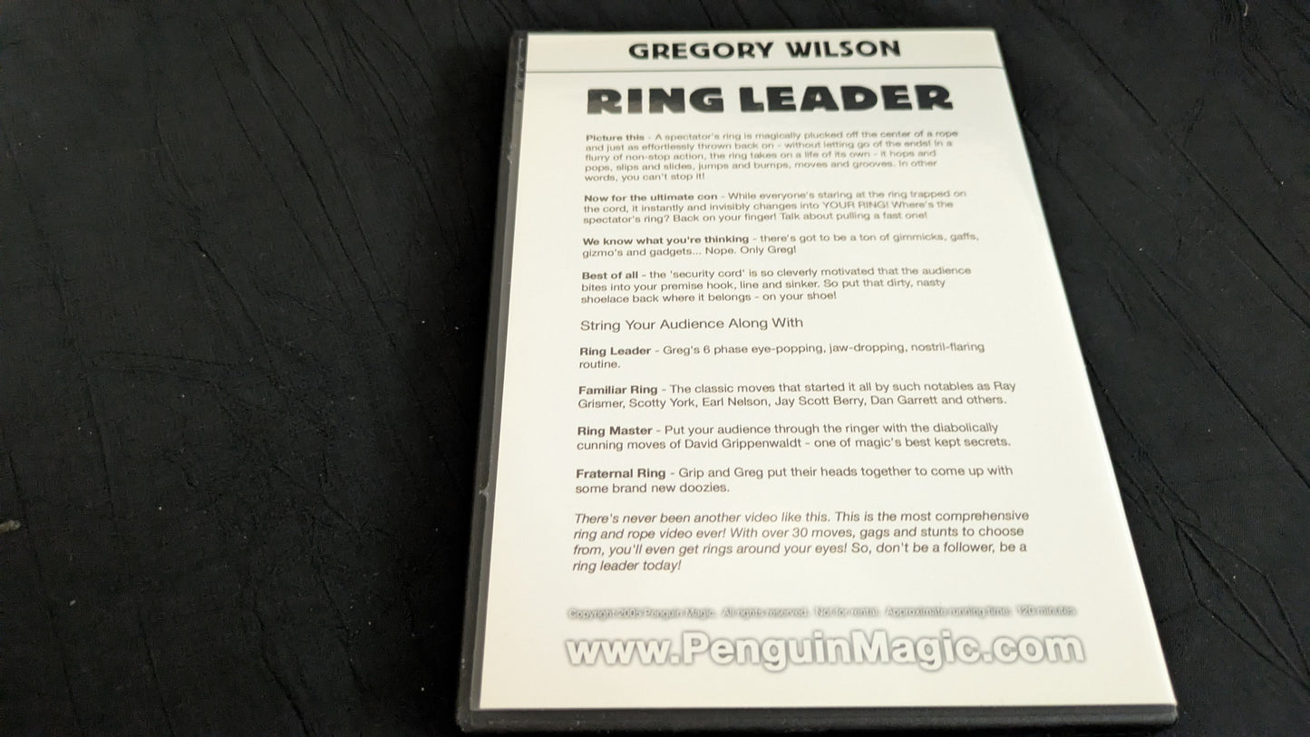 【中古:状態A】Ring Leader by Gregory Wilson
