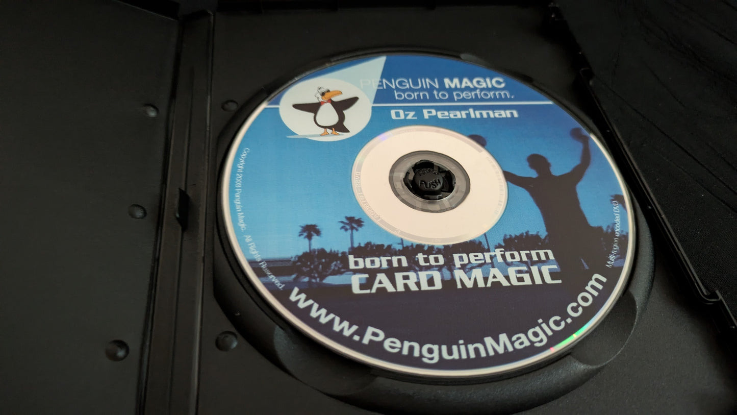 【中古:状態A】Born to Perform Card Magic with Oz Pearlman DVD