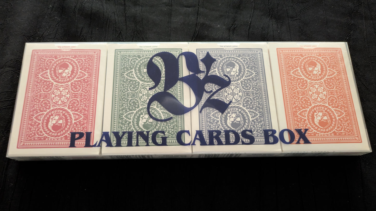 【中古:状態S】B'z プレイングカード 4デックセット