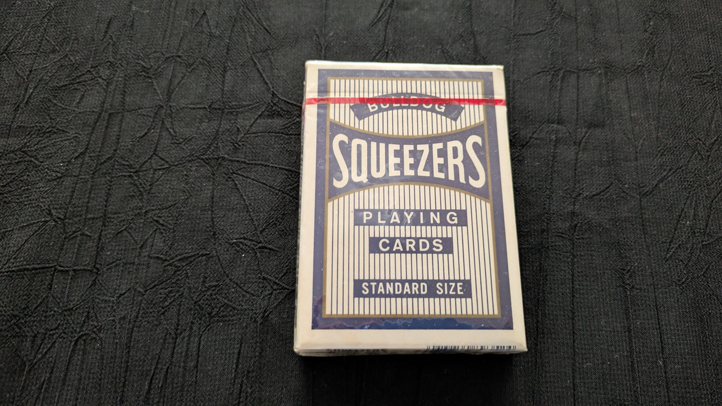 【中古:状態S】Squeezers プレイングカード(青)