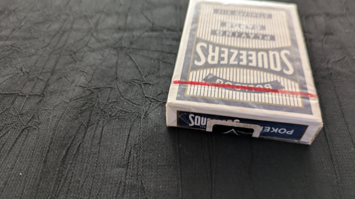 【中古:状態S】Squeezers プレイングカード(青)
