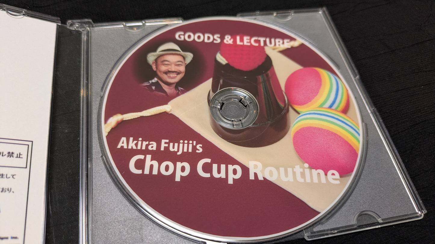 【中古:状態A】Akira Fujii's Chop Cup Routine(DVDのみ)