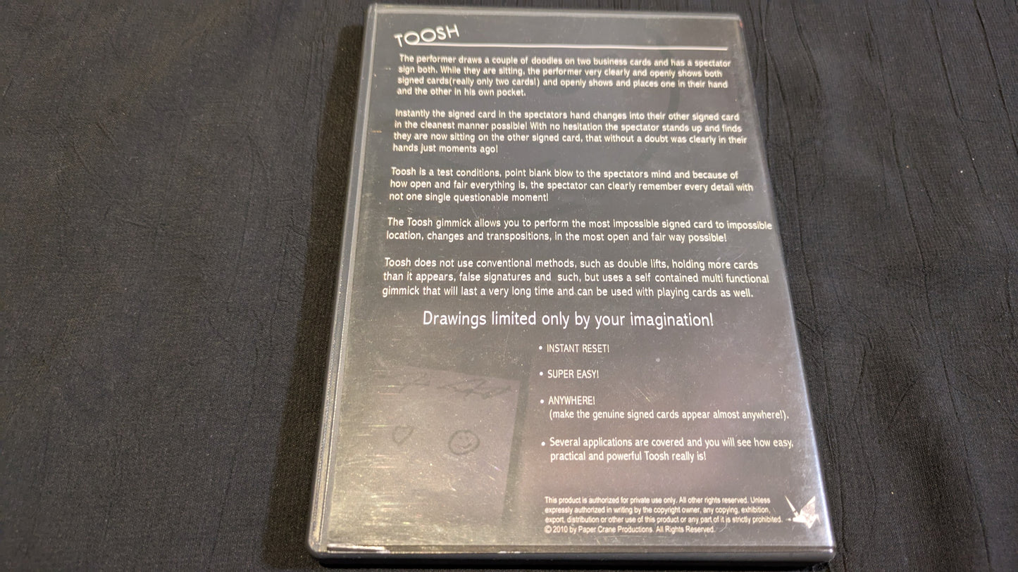 【中古:状態A】Toosh by Steve Haynes