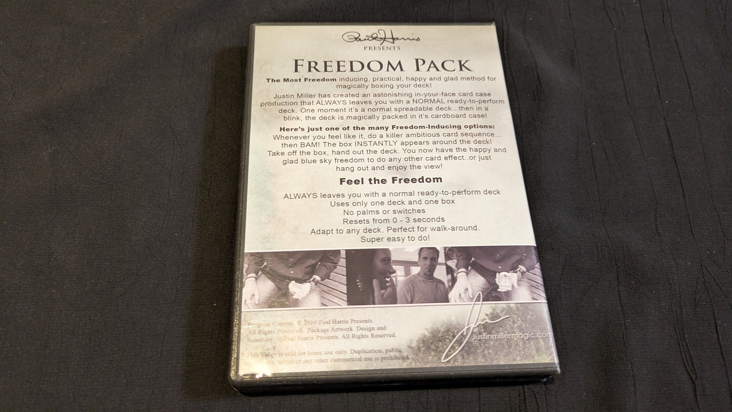 【中古:状態B】Freedom Pack by Justin Miller