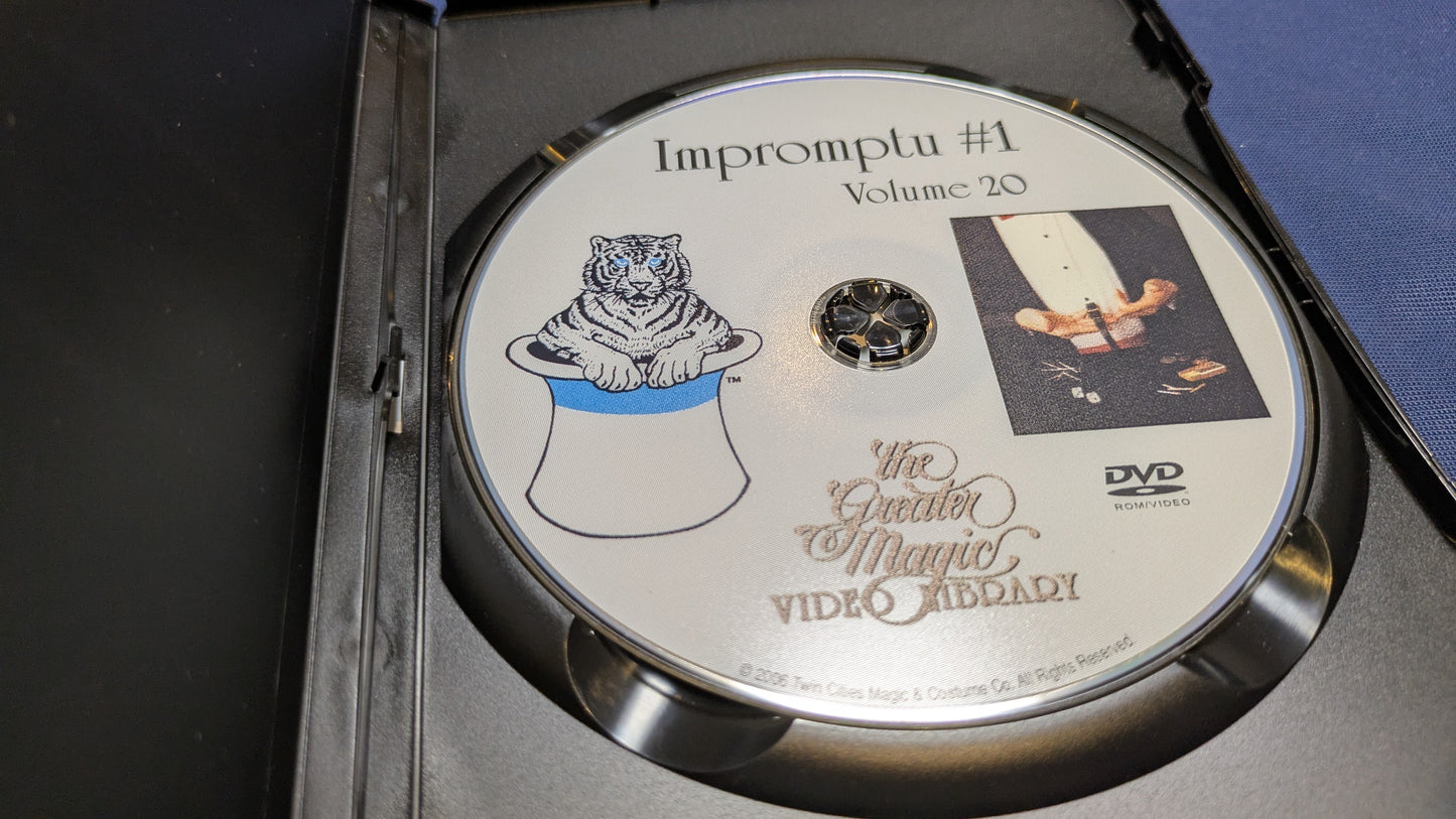 【中古:状態A】Impromptu Magic Vol.1 (Greater Magic Volume 20)