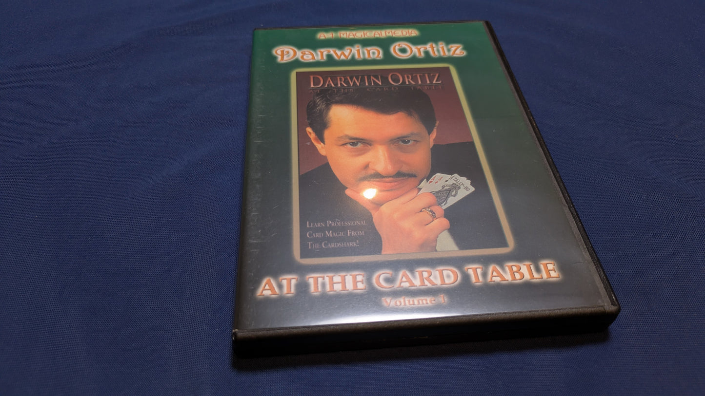 【中古:状態A】At The Card Table Vol 1 DVD by Darwin Ortiz