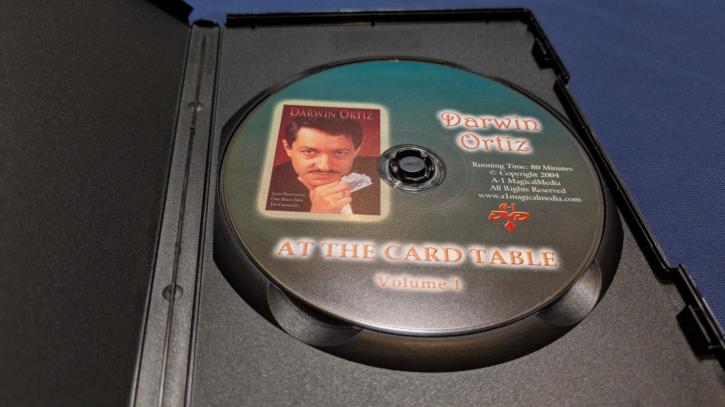 【中古:状態A】At The Card Table Vol 1 DVD by Darwin Ortiz