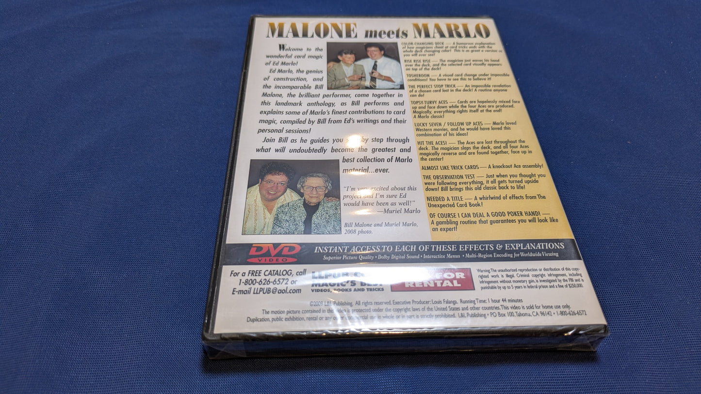 【中古:状態S】Malone Meets Marlo #5 by Bill Malone
