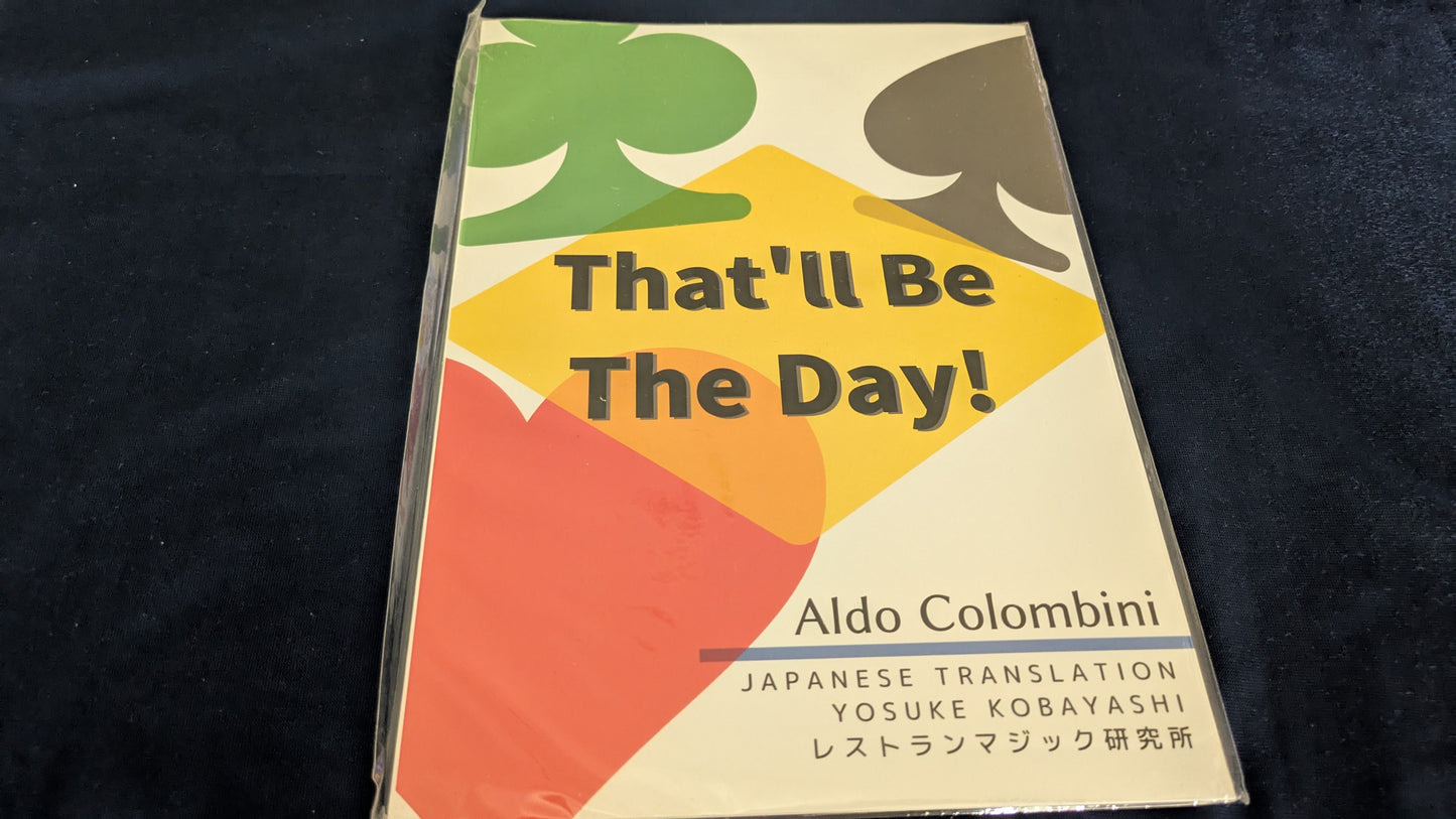 【中古:状態A】That’ll Be The Day !! 日本語翻訳版