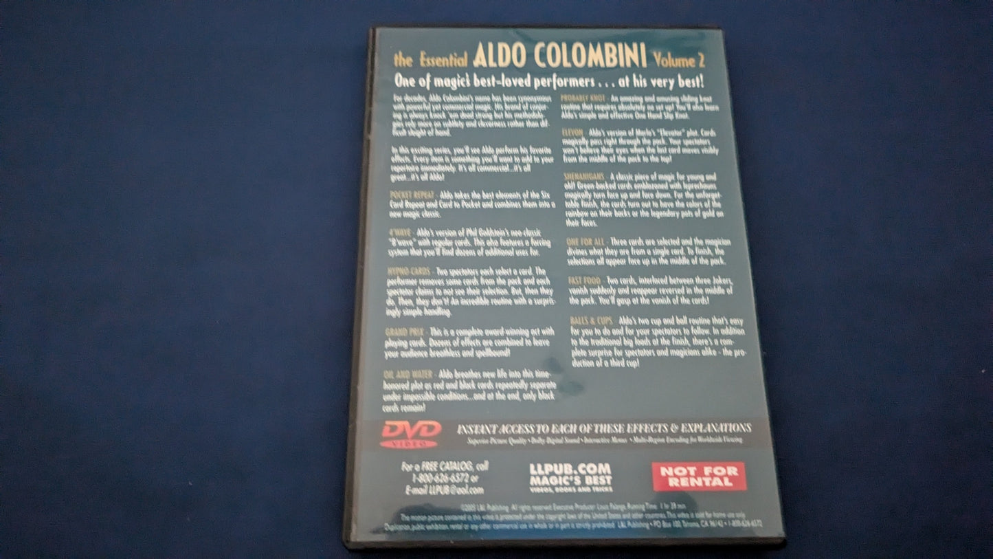 【中古:状態B】Essential Aldo Colombini- #2