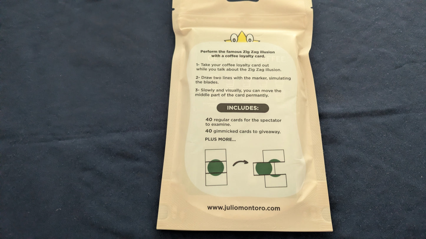 【中古:状態S】ZIGYZAG by Julio Montoro