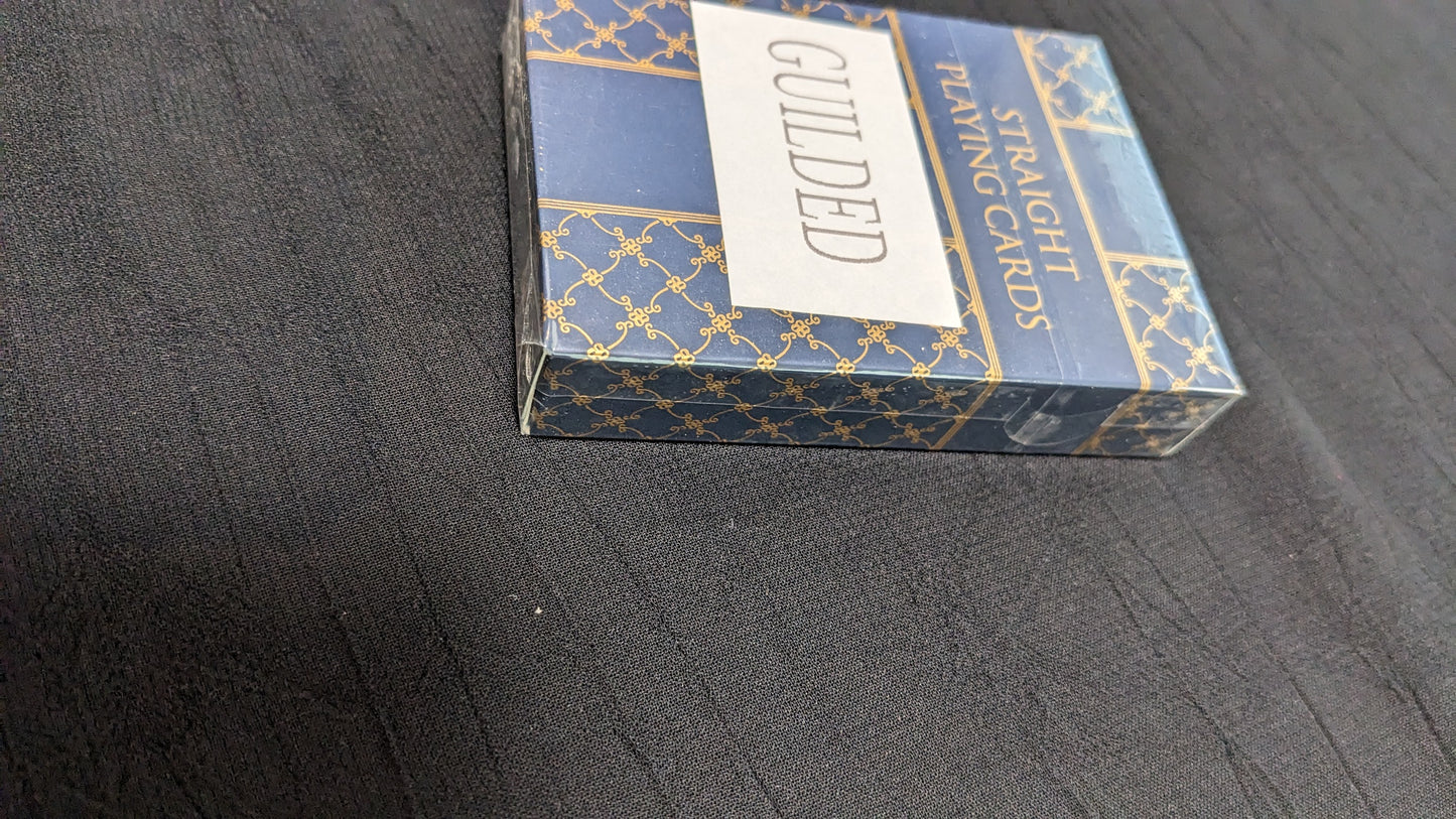 【中古:状態S】Straight Playing Cards Premium Edition GUILDED EDGE(青)