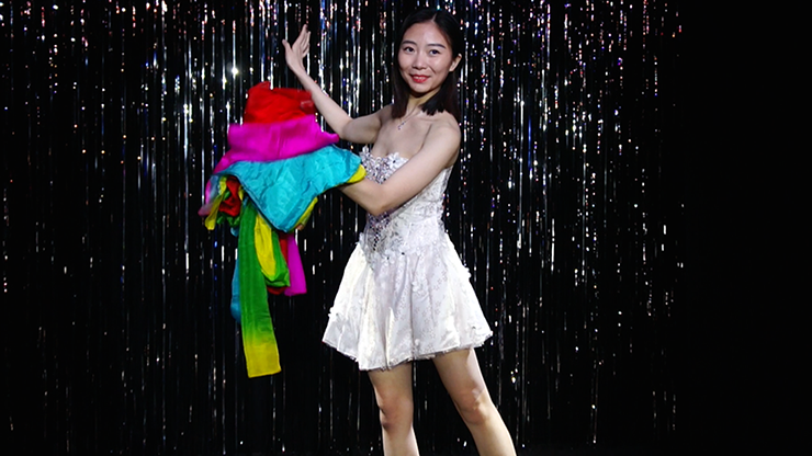 【新品】レインボーシルクファウンテンストリーマー/Rainbow Silk Fountain Streamer