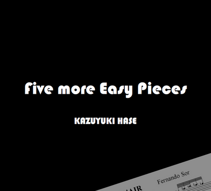 【新品】FIVE MORE EASY PIECES　長谷和幸レクチャーノート