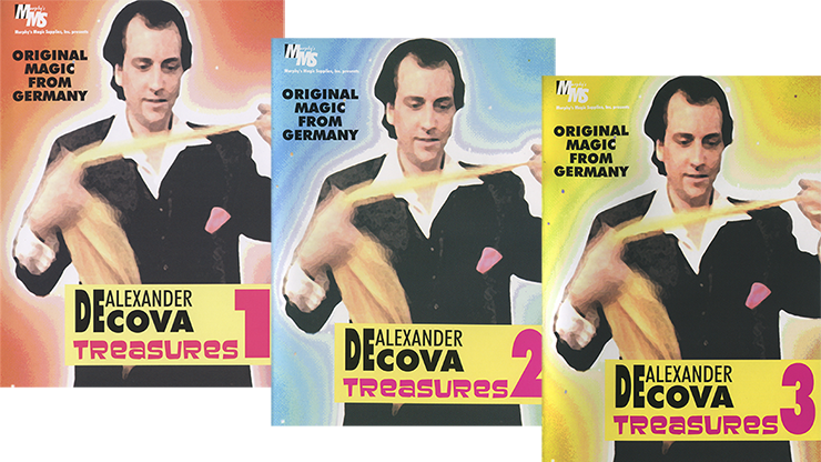 【Murphy's Magic DL】Treasures (Vol 1 thru 3) by Alexander DeCova video DOWNLOAD